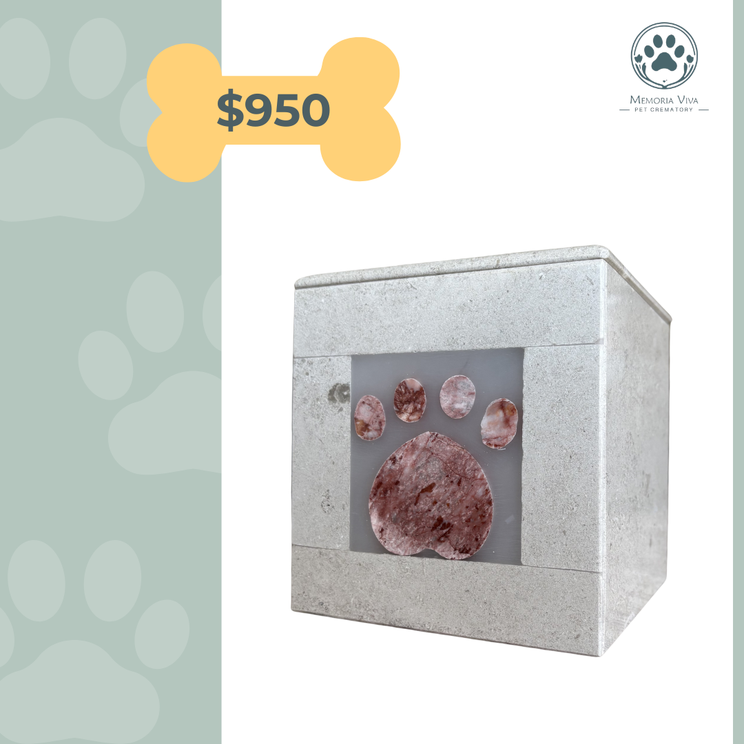 Urna para mascotas en madera personalizada