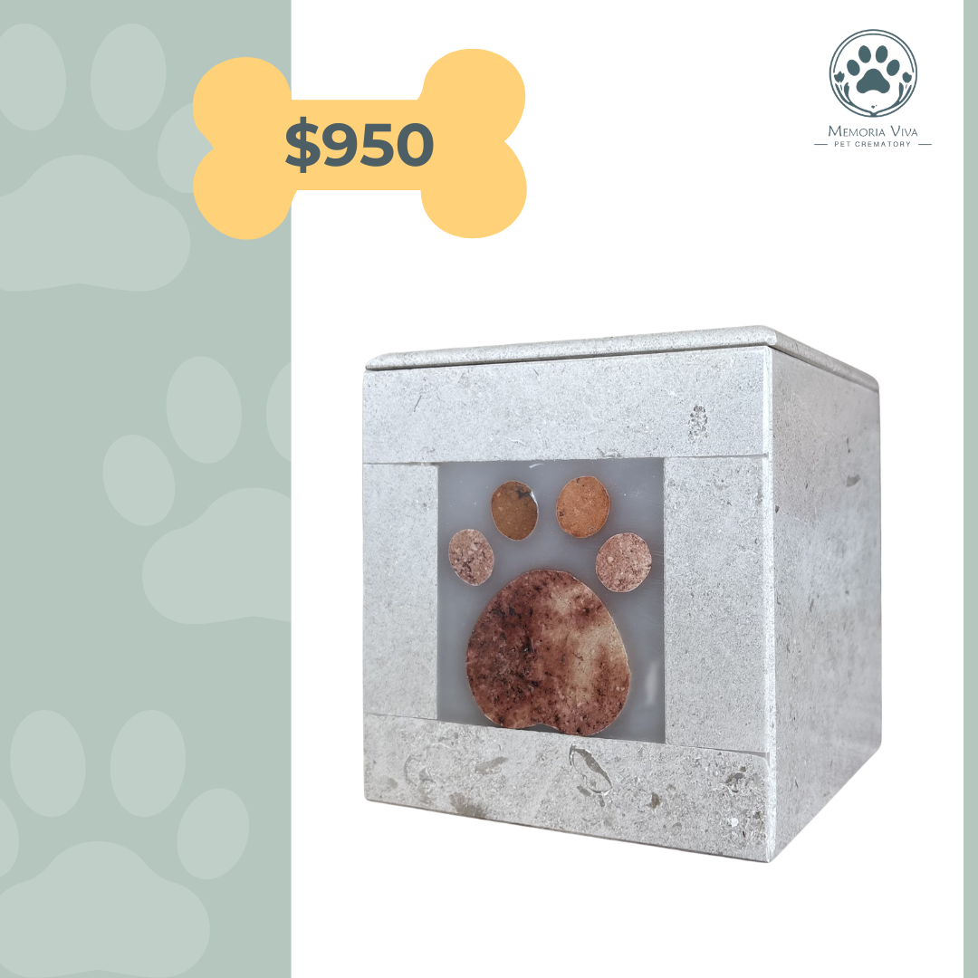 Urna para mascotas en madera personalizada