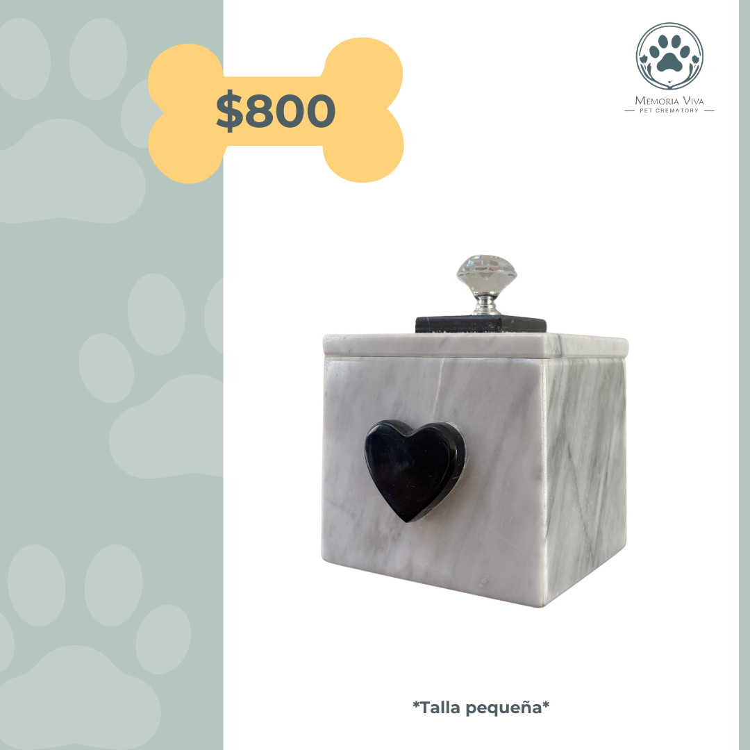 Urna para mascotas en madera personalizada