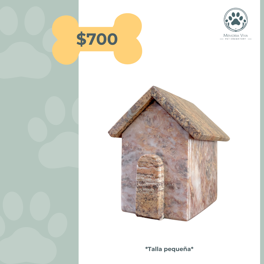 Urna para mascotas en madera personalizada