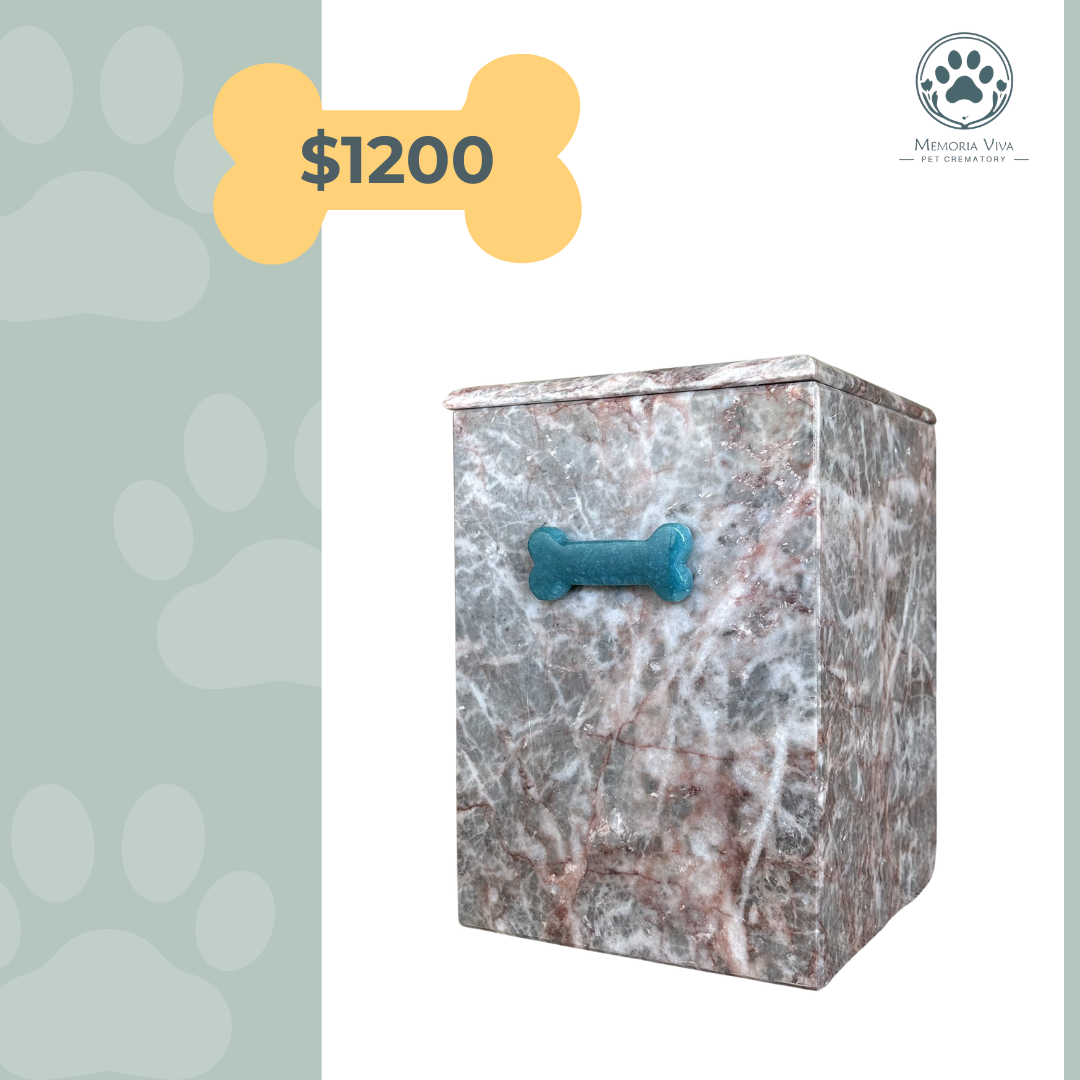 Urna para mascotas en madera personalizada