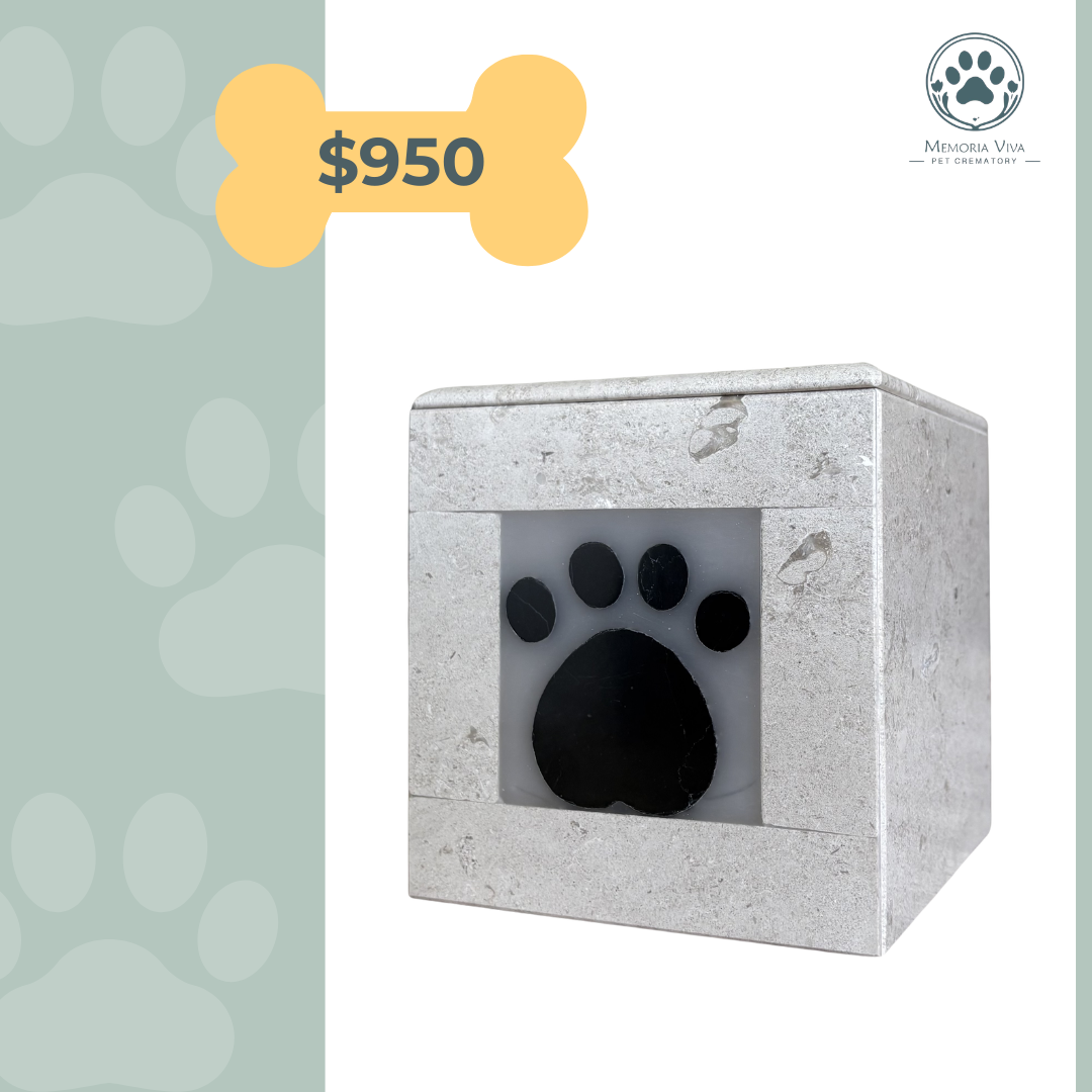 Urna para mascotas en madera personalizada
